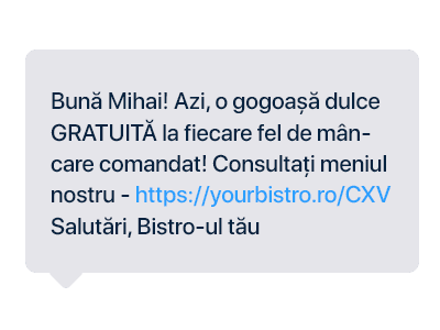 Link în propriul domeniu