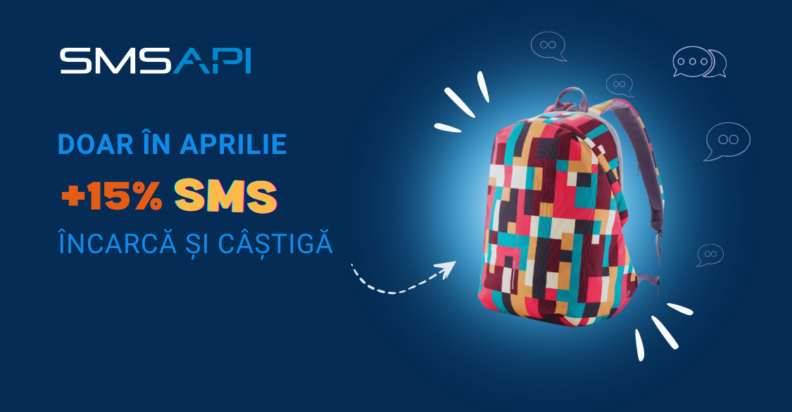 Oferta de primăvară de la SMSAPI